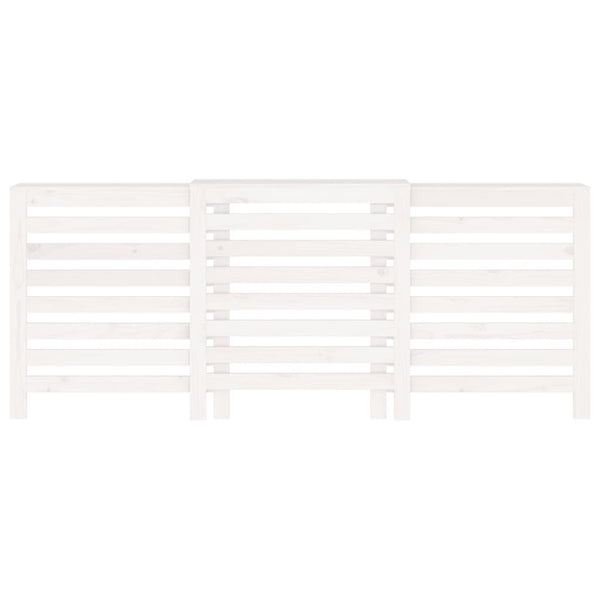 Valkoinen lämpöpatterin suoja Zoiade 210x21x85cm (mänty)