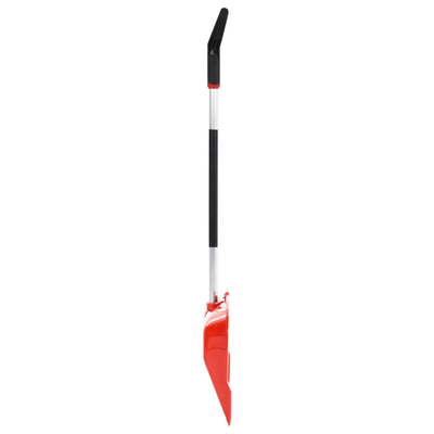 Lumilapio punainen 136 cm alumiini