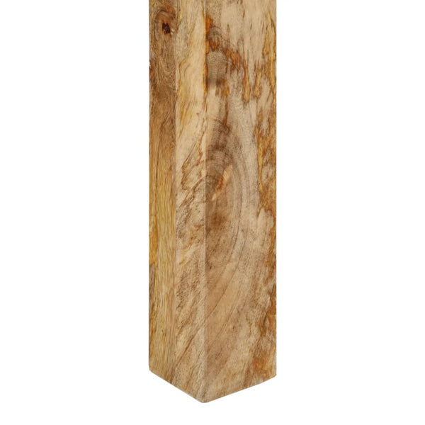 Baaripöytä 112x55x108 cm täysi mangopuu