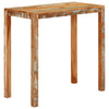 Baaripöytä 112x55x108 cm kierrätetty täyspuu