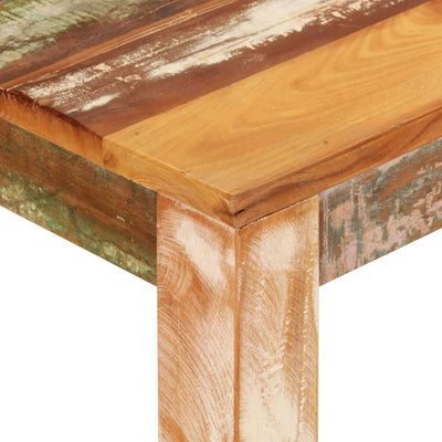 Baaripöytä 112x55x108 cm kierrätetty täyspuu