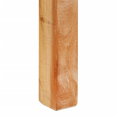 Baaripöytä 112x55x108 cm kierrätetty täyspuu