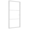 Valkoinen sisäovi Cornila 102,5x201,5cm (esg-lasi ja alumiini)