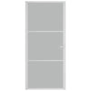 Valkoinen sisäovi Cornila 93x201,5cm (mattalasi ja alumiini)
