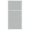Valkoinen sisäovi Cornila 102,5x201,5cm (mattalasi ja alumiini)