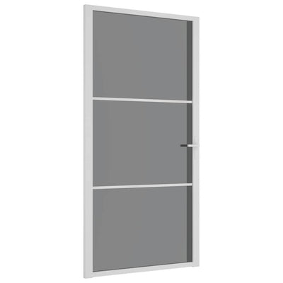 Valkoinen sisäovi Cornila 102,5x201,5cm (esg-lasi ja alumiini)