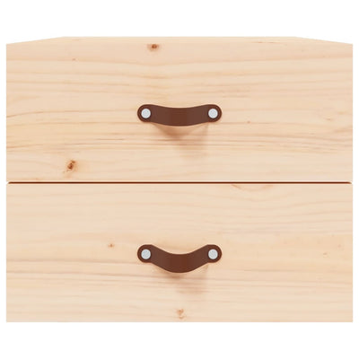 Seinäkiinnitettävä yöpöytä Klaudya 50x36x40cm