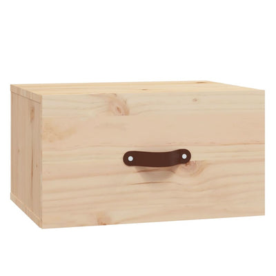 Seinäkiinnitettävät yöpöydät 2 kpl 40x29,5x22 cm