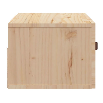 Seinäkiinnitettävät yöpöydät 2 kpl 40x29,5x22 cm