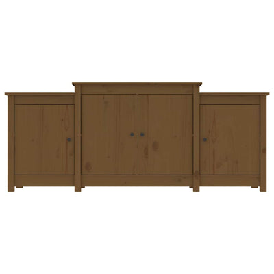 Hunajanruskea senkki Ghearasim 164x37x68cm (mänty)