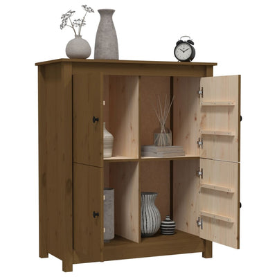 Senkki hunajanruskea 83x41,5x100 cm täysi mänty
