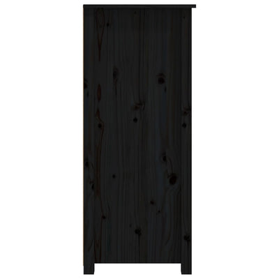 Senkki musta 83x41,5x100 cm täysi mänty