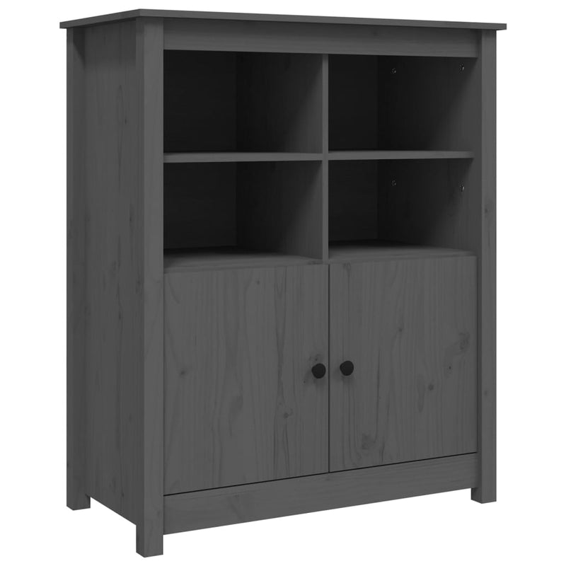 Harmaa senkki Ionidia 83x41,5x100cm (mänty)