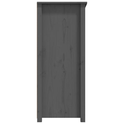Senkki harmaa 83x41,5x100 cm täysi mänty
