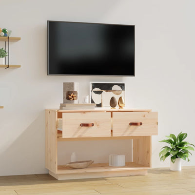 TV-taso 90x40x60 cm täysi mänty
