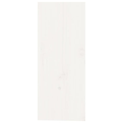 Viinikaappi valkoinen 62x25x62 cm täysi mänty