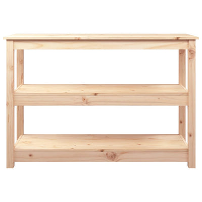 Konsolipöytä 110x40x74 cm täysi mänty
