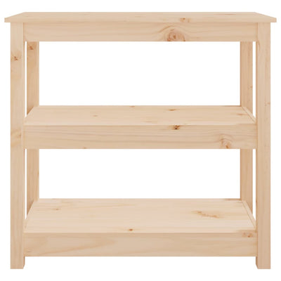 Konsolipöytä 80x40x74 cm täysi mänty