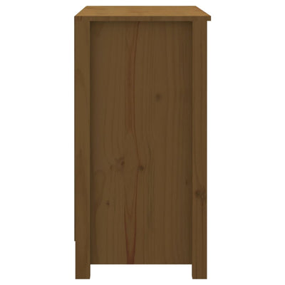 Kirjahylly hunajanruskea 80x35x68 cm täysi mänty
