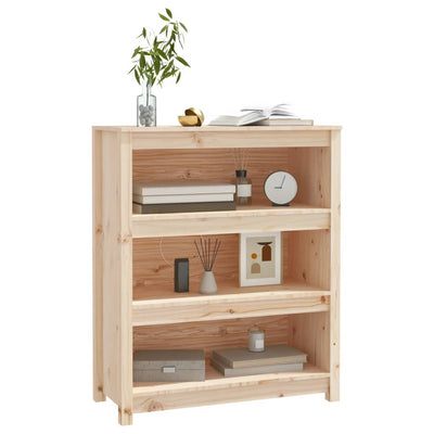Kirjahylly 80x35x97 cm täysi mänty