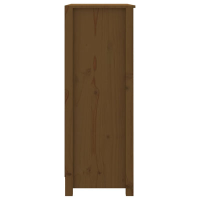 Kirjahylly hunajanruskea 80x35x97 cm täysi mänty