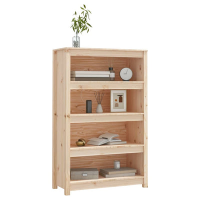 Kirjahylly 80x35x126 cm täysi mänty