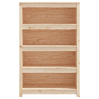 Kirjahylly 80x35x126 cm täysi mänty