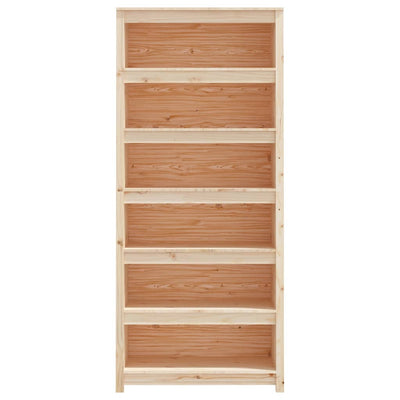 Kirjahylly 80x35x183 cm täysi mänty