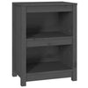 Harmaa kirjahylly Crisantie 50x35x68cm (mänty)