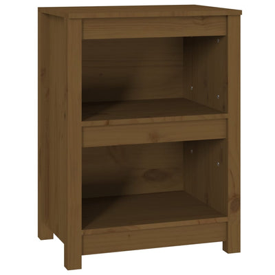 Kirjahylly hunajanruskea 50x35x68 cm täysi mänty