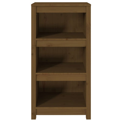 Kirjahylly hunajanruskea 50x35x97 cm täysi mänty
