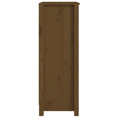 Kirjahylly hunajanruskea 50x35x97 cm täysi mänty