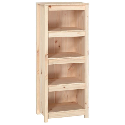 Kirjahylly 50x35x125,5 cm täysi mänty