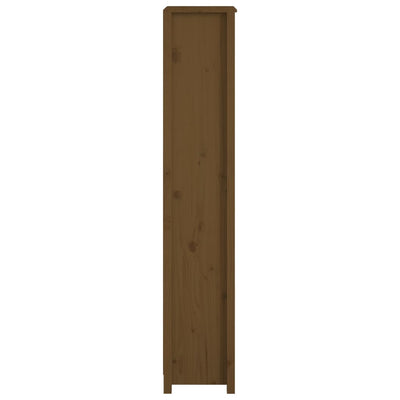 Kirjahylly hunajanruskea 50x35x183 cm täysi mänty