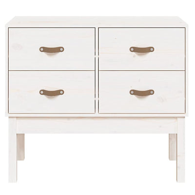 Valkoinen konsolikaappi Smeurica 90x40x78cm (mänty)