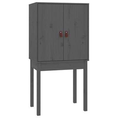 Kaappi harmaa 60x40x120 cm täysi mänty