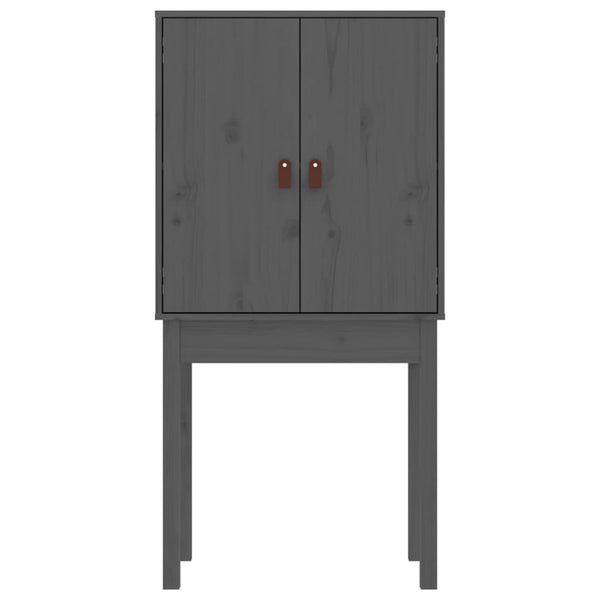 Harmaa kaappi Ilaron 60x40x120cm (mänty)