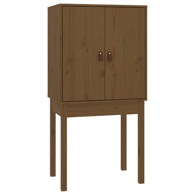 Kaappi hunajanruskea 60x40x120 cm täysi mänty