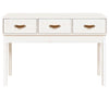 Valkoinen konsolipöytä Heincz 114x40x75cm (mänty)