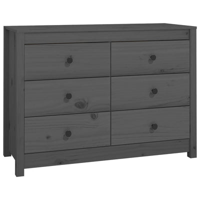 Senkki harmaa 100x40x72 cm täysi mänty