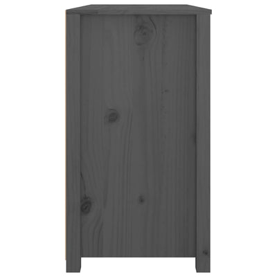 Senkki harmaa 100x40x72 cm täysi mänty