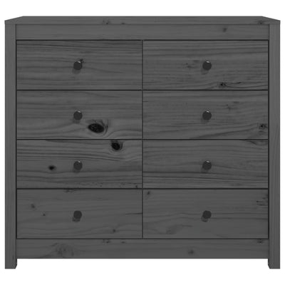 Senkki harmaa 100x40x90 cm täysi mänty