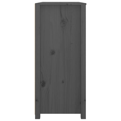 Senkki harmaa 100x40x90 cm täysi mänty