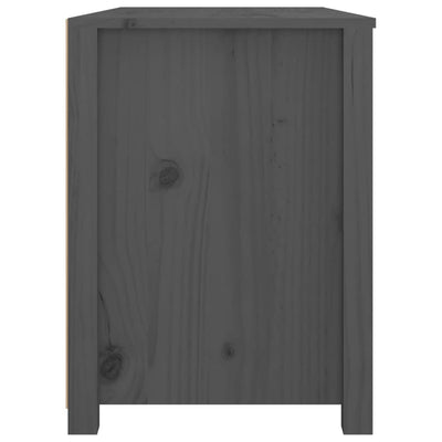 Senkki harmaa 100x40x54 cm täysi mänty
