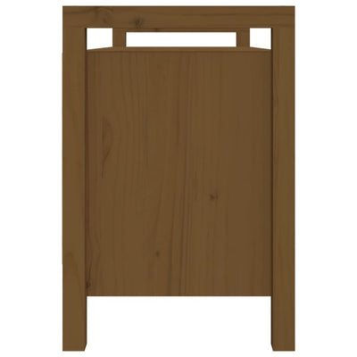 Hunajanruskea eteisen penkki Garofina 110x40x60cm (mänty)