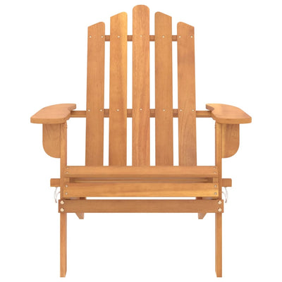 Puutarhan Adirondack tuolit 2 kpl täysi akasiapuu