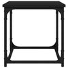 Musta sivupöytä Ethel 40x40x40cm (puinen)