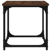 Ruskea sivupöytä Ethel 40x40x40cm (puinen)
