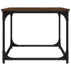 Ruskea sohvapöytä Concordia 80x50x40cm (puinen ja rauta)
