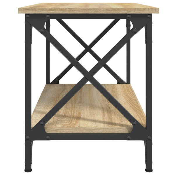 Sivupöytä Sonoma-tammi 55x38x45 cm tekninen puu